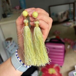 Anthropologie Tassel Earrings